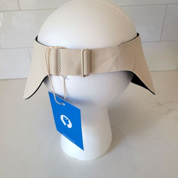 Wide Brim Sun Visor Hat Women UPF50+ Seamless Lightweight Foldable Sukeen Beige - Picture 8 of 14